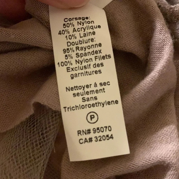 WESTON WEAR by ANTHROPOLOGIE NWOT Dulcie Dress in Neutral Motif - Picture 6 of 7